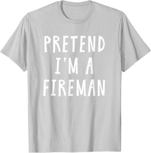 Pretend Im A Fireman Costume Women Kids Halloween Costume