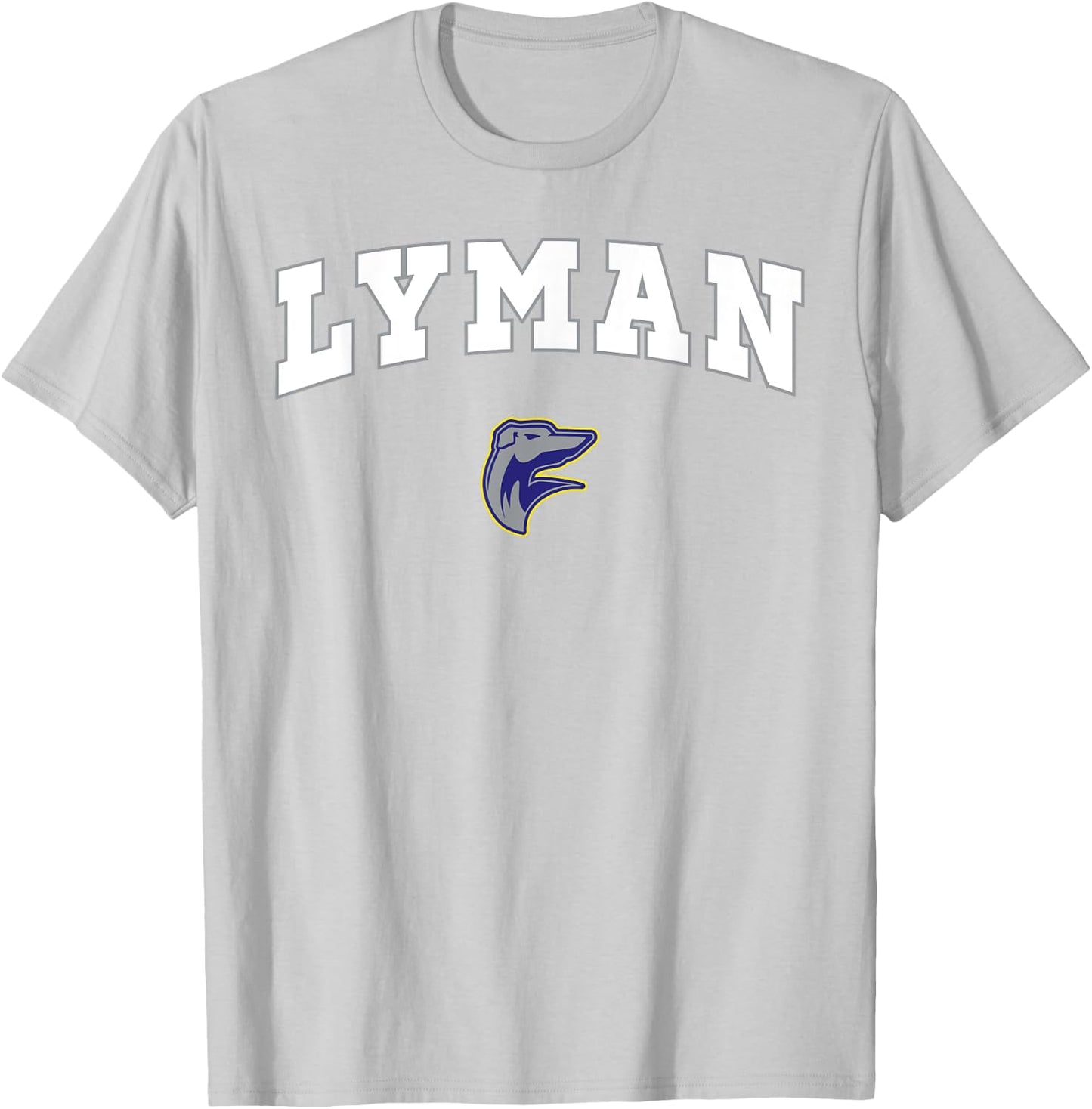 Lyman High School Greyhounds T-Shirt - T-Shirt | Ash