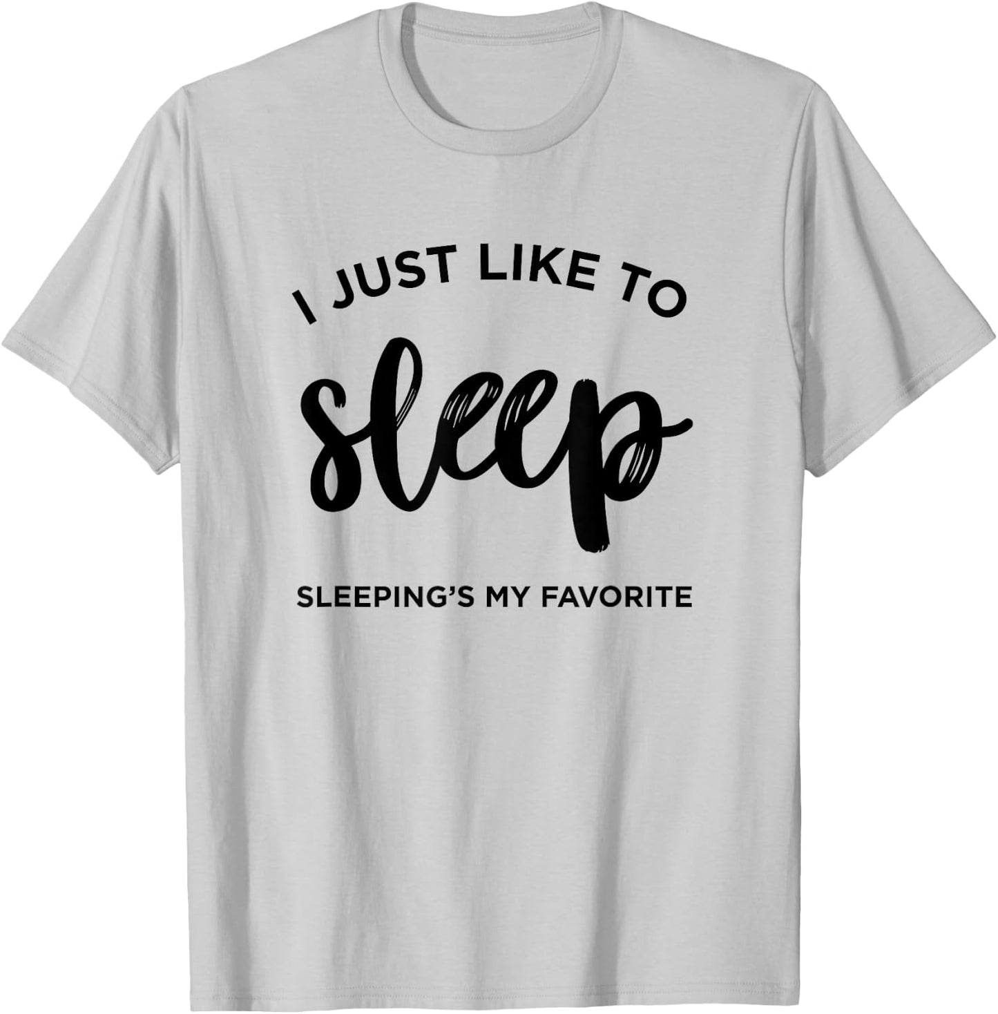 Christmas Sleep Shirt , Teens, and Girls T-Shirt - T-Shirt | Ash