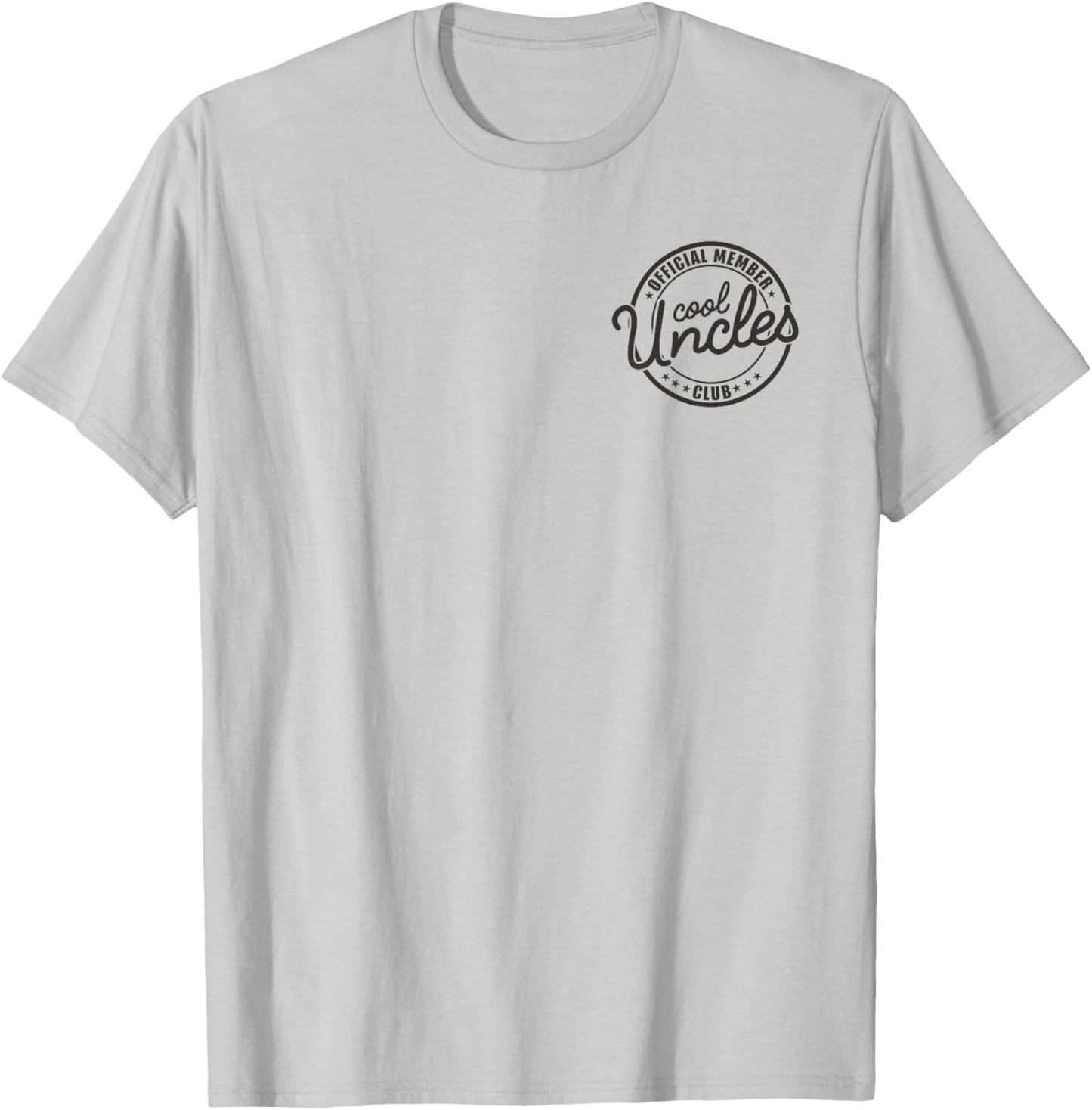 Official Member Cool Uncles Club Funny Uncle Father's Day T-Shirt - T-Shirt | Ash