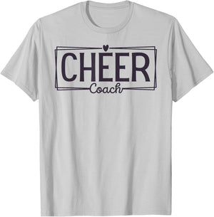 Funny Cheer Coach Cute Cheer Leader Retro Vintage T-Shirt - T-Shirt | Ash