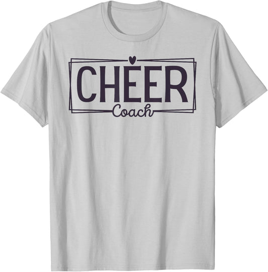 Funny Cheer Coach Cute Cheer Leader Retro Vintage T-Shirt - T-Shirt | Ash