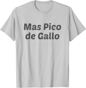 Mas Pico de Gallo Texas Graphic T-Shirt - T-Shirt | Ash