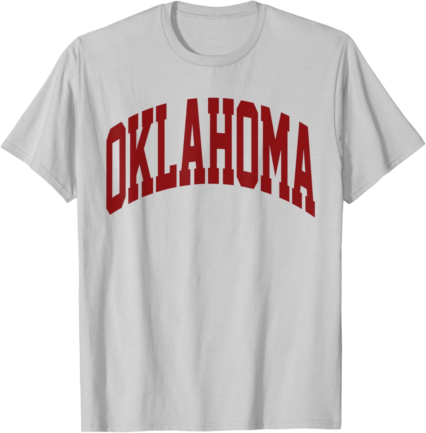 Retro Oklahoma Throwback Souvenir Oklahoma Red Classic T-Shirt - T-Shirt | Ash