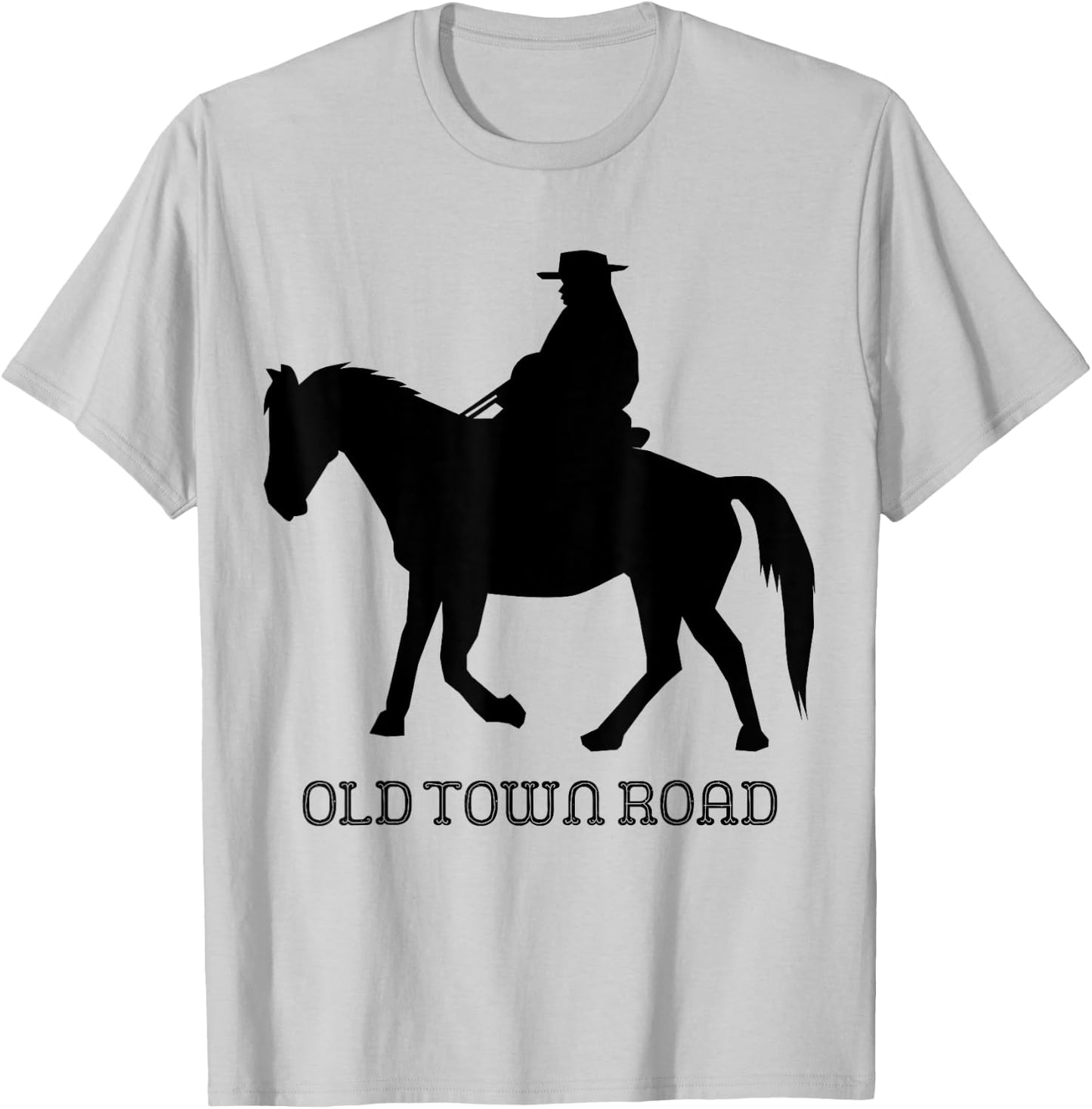 Old Town Road T-Shirt - T-Shirt | Ash