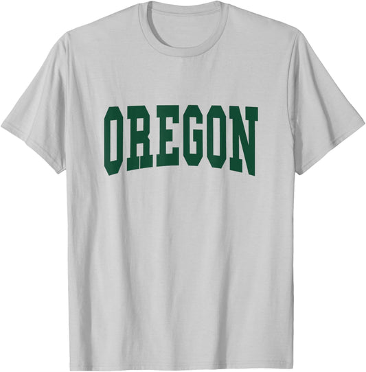OREGON - Throwback Design - Classic T-Shirt - T-Shirt | Ash