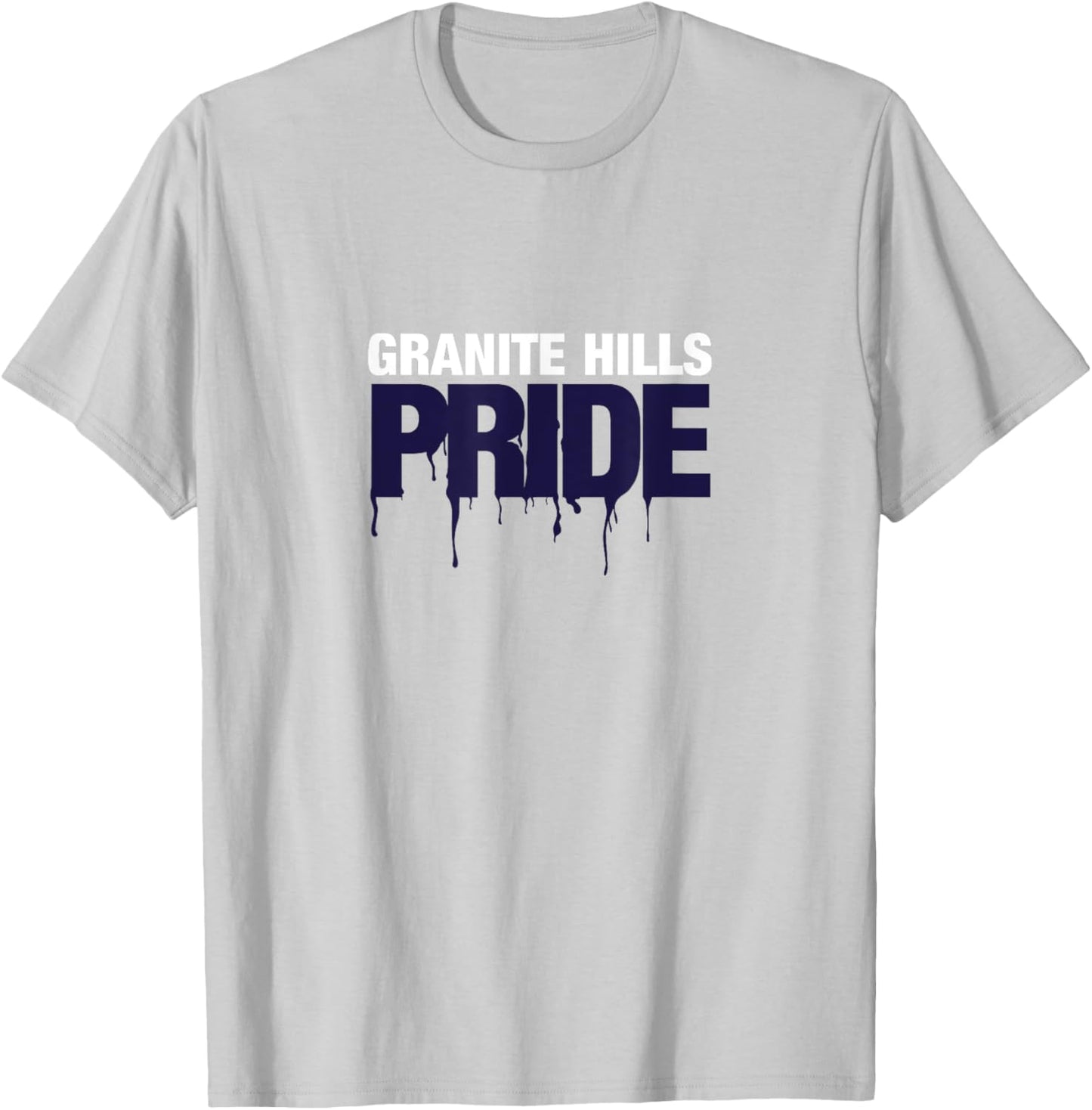 Granite Hills High School PRIDE T-Shirt - T-Shirt | Ash