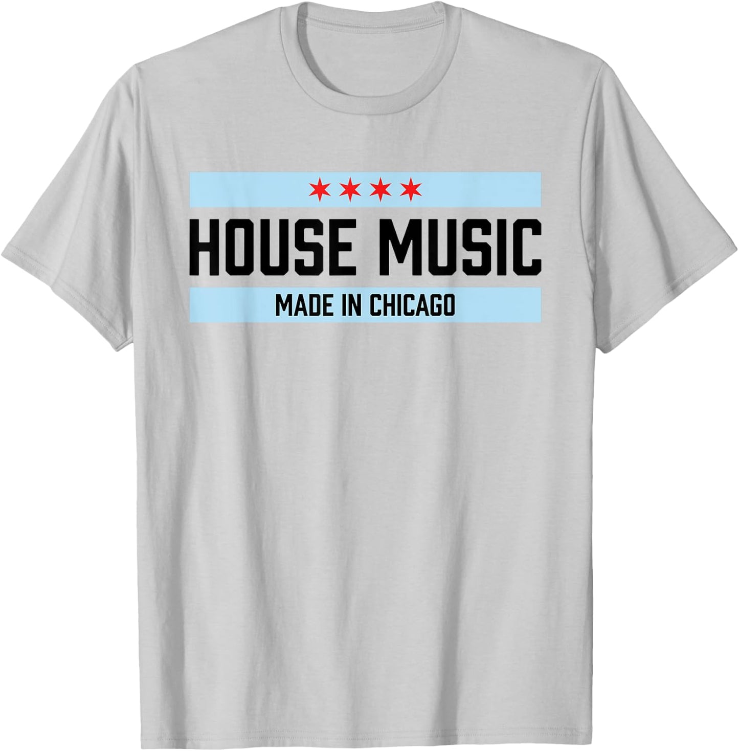 Chicago House Music - Dance Disco DJ T-Shirt - T-Shirt | Ash