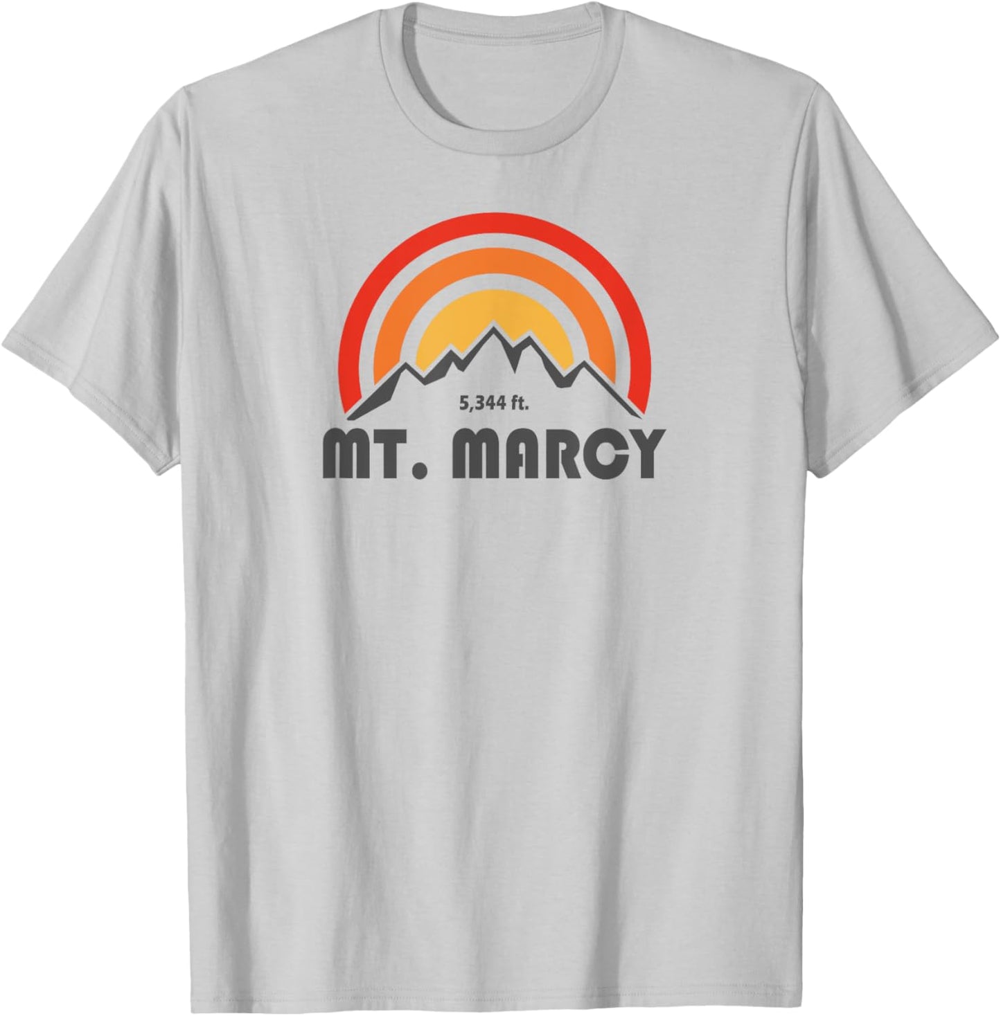 Mt. Marcy New York T-Shirt - T-Shirt | Ash