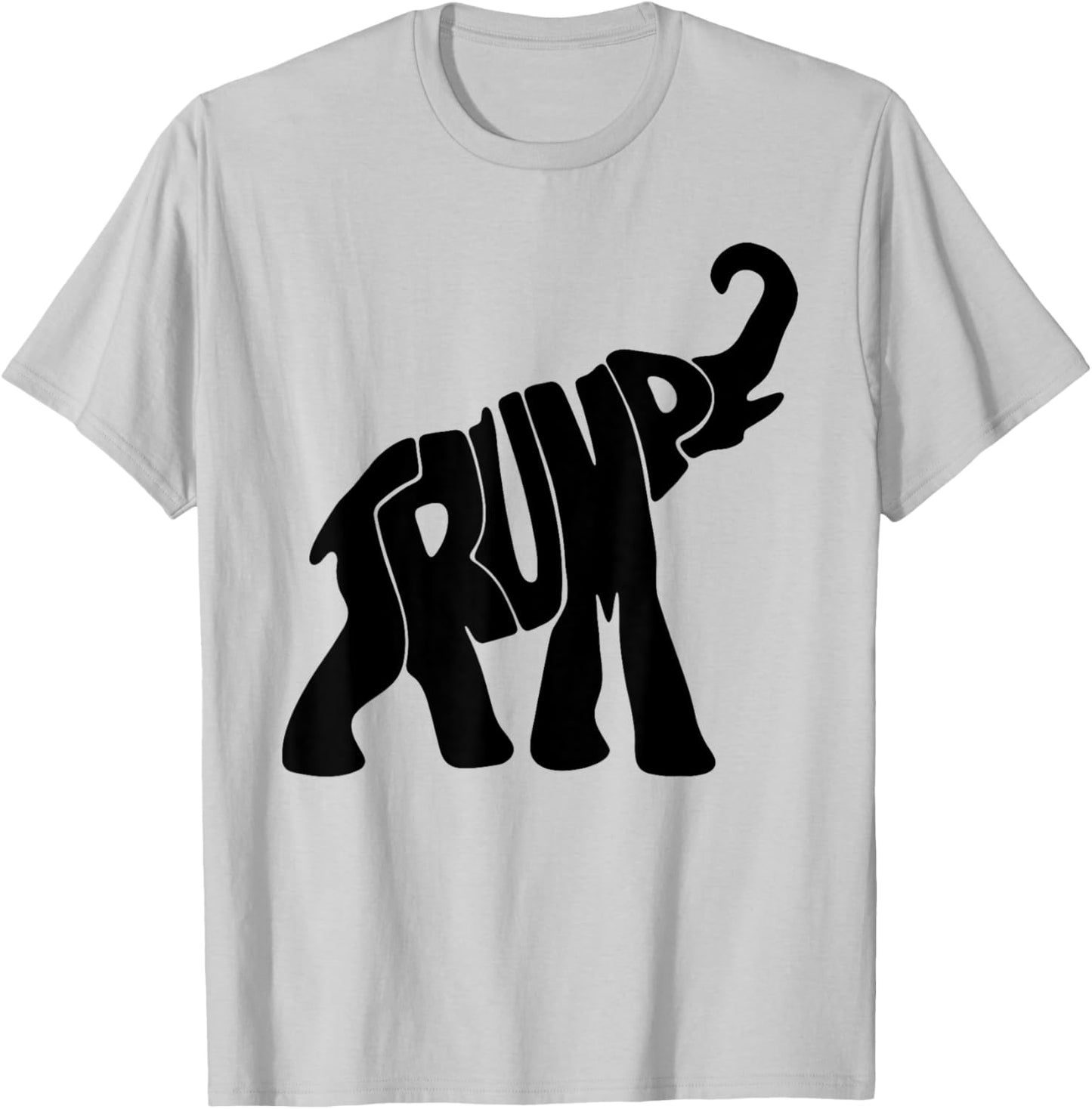 Elehphant Trump T-Shirt - T-Shirt | Ash