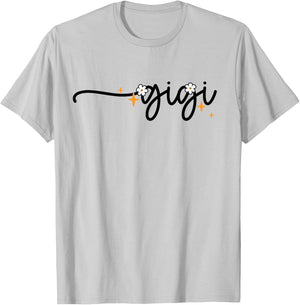 Floral Gigi Grandma Life Mother's Day Women Grandmother T-Shirt - T-Shirt | Ash