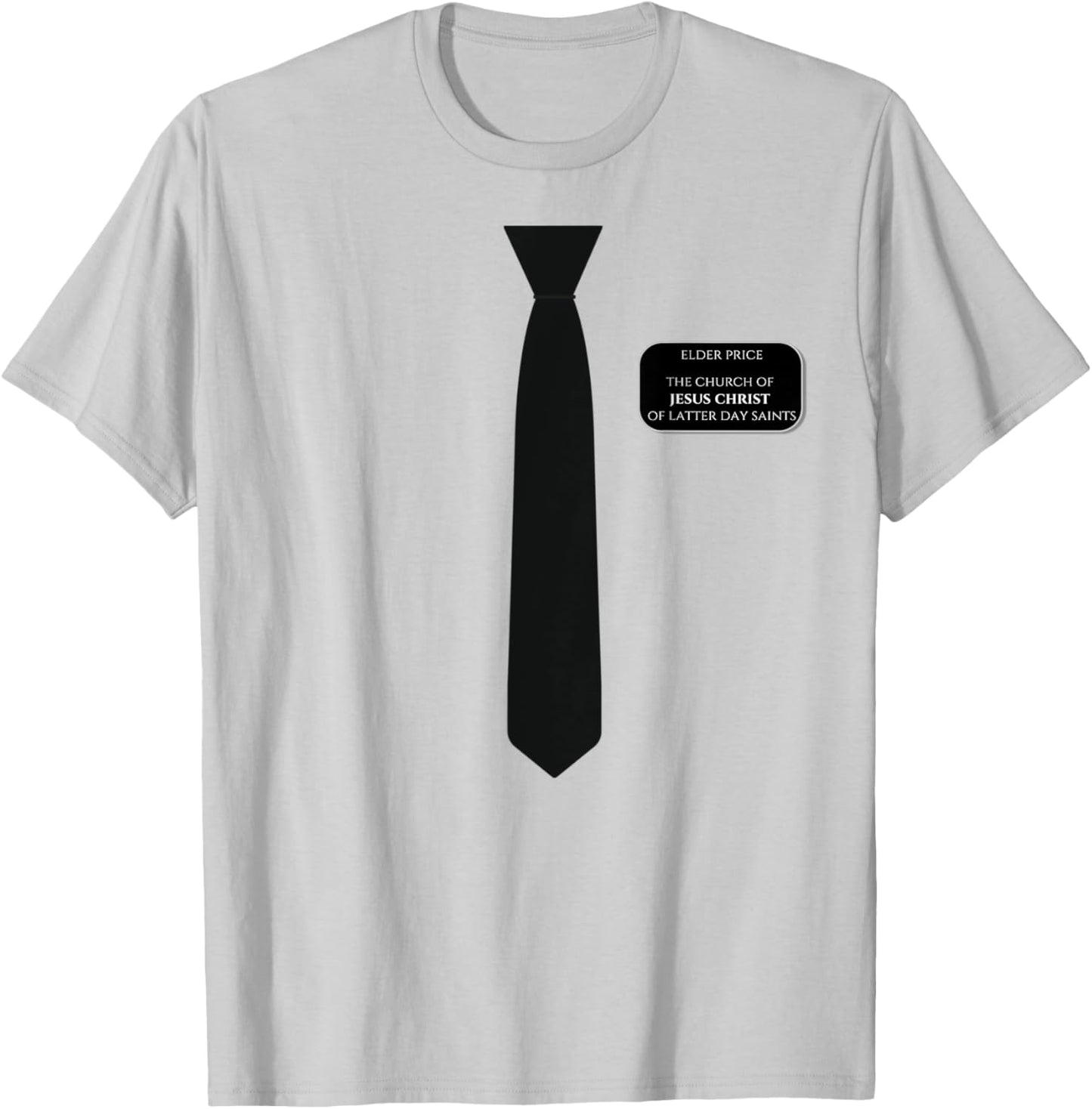 Book of Mormon Elder Price Costume T-Shirt - T-Shirt | Ash