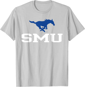 SMU Mustangs Sportsmanship Red Officially Licensed T-Shirt - T-Shirt | Ash