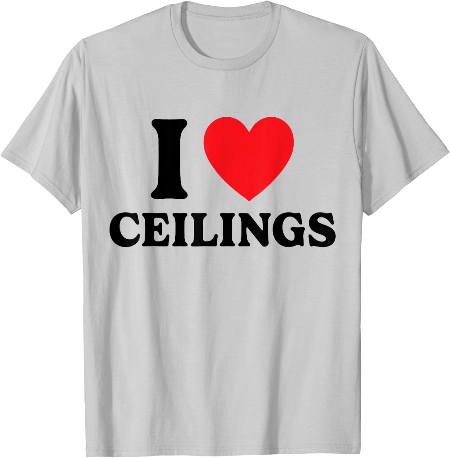 Ceiling Fan Pun Joke Humor Funny Ironic Wordplay Silly Punny T-Shirt - T-Shirt | Ash