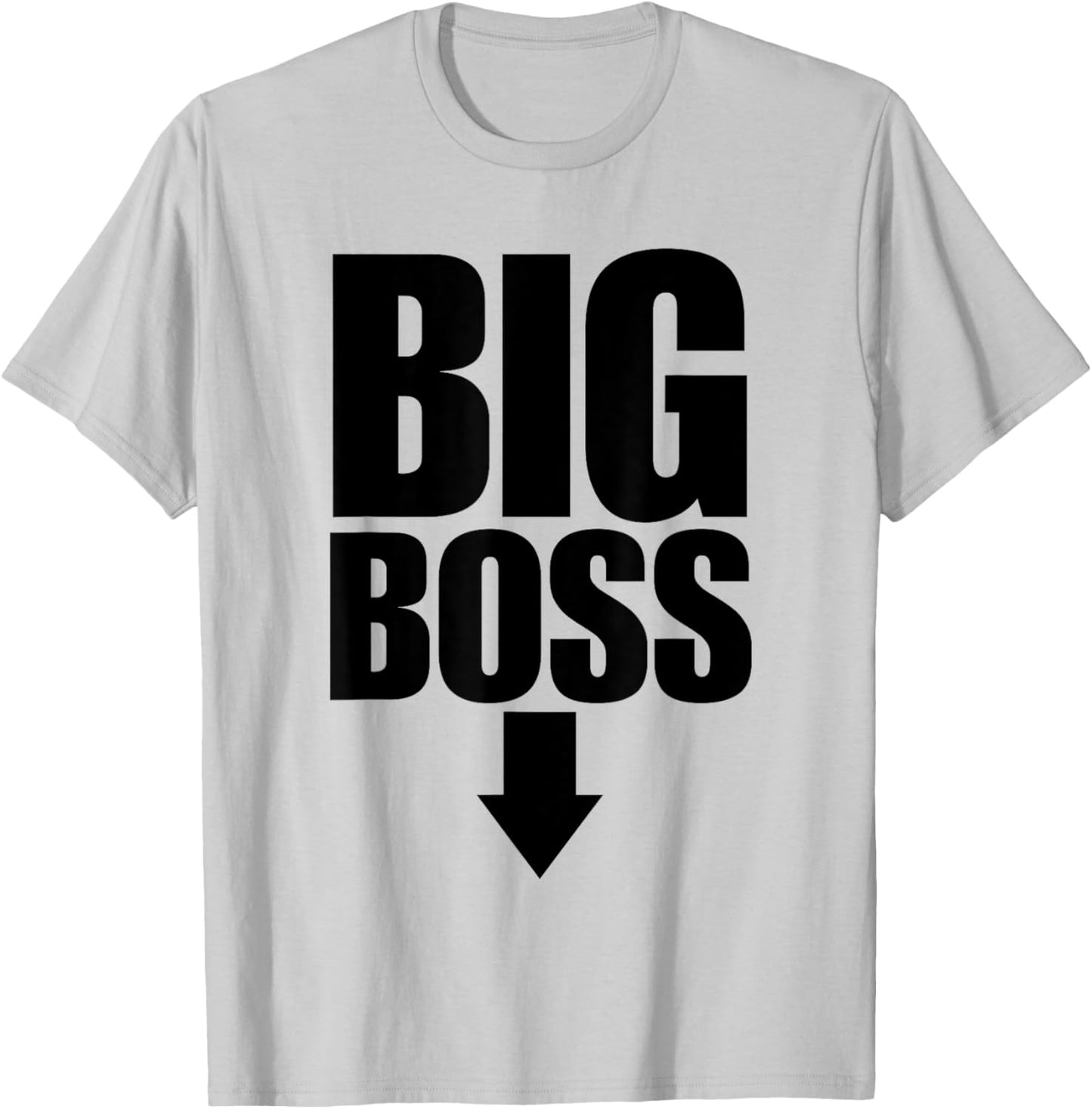 Funny Big Boss T-Shirt - T-Shirt | Ash