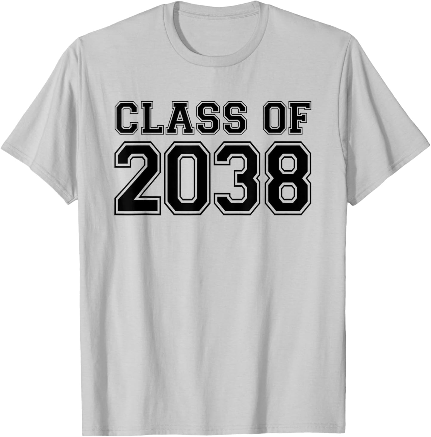 Kindergarten Class of 2038 First Day School Graduation T-Shirt - T-Shirt | Ash