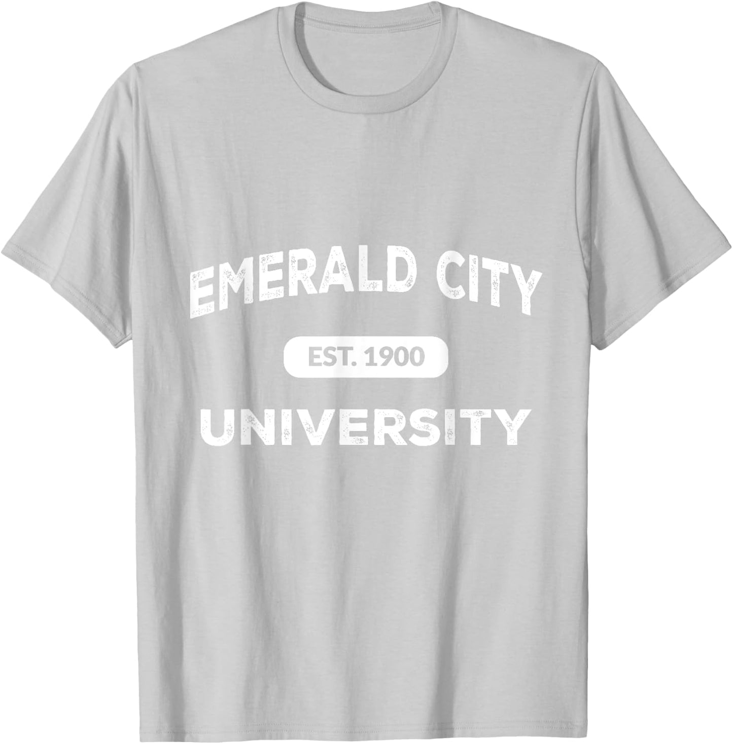 Wizard of Oz Emerald City University Costume Halloween T-Shirt - T-Shirt | Ash
