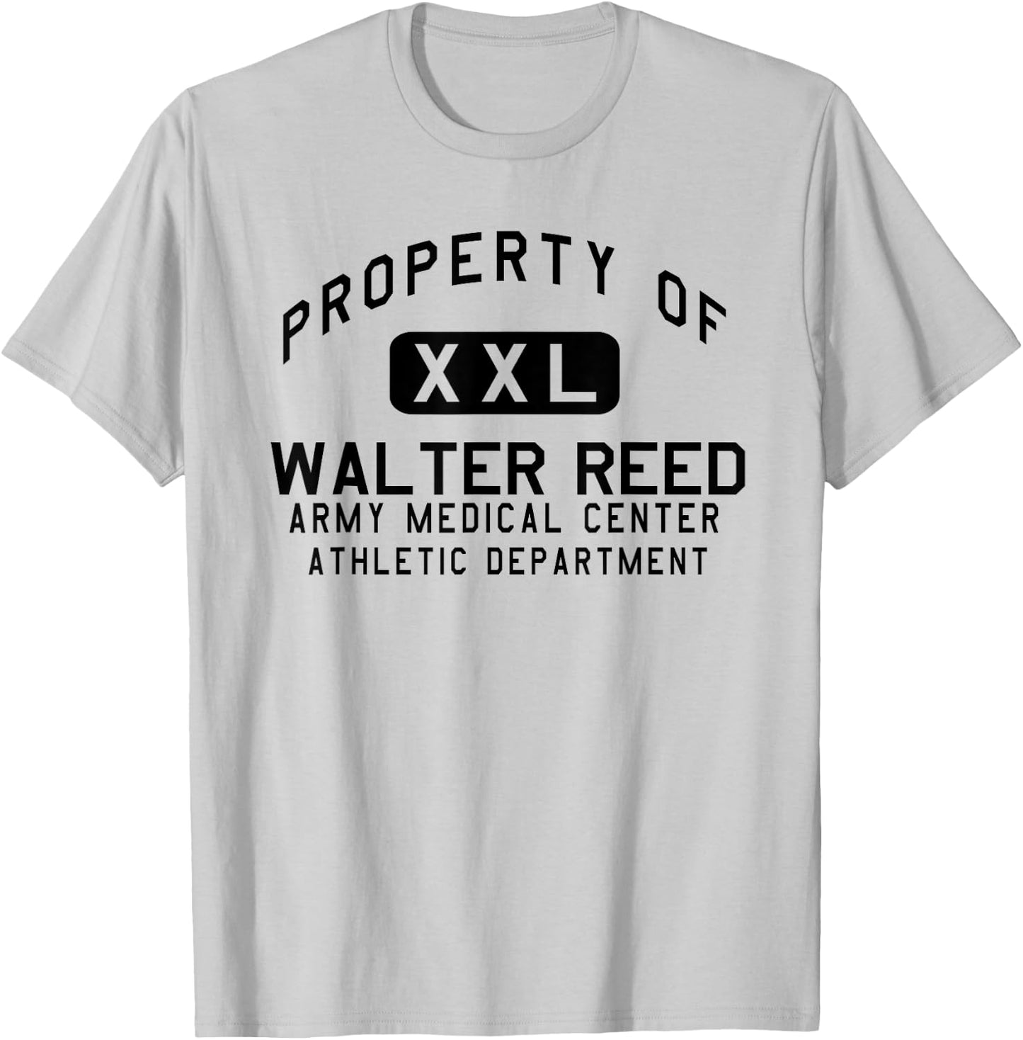 Property of Walter Reed Athletic Department T-Shirt - T-Shirt | Ash