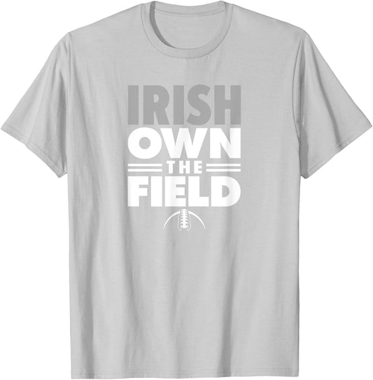 Dublin Scioto High School Own the Field T-Shirt - T-Shirt | Ash
