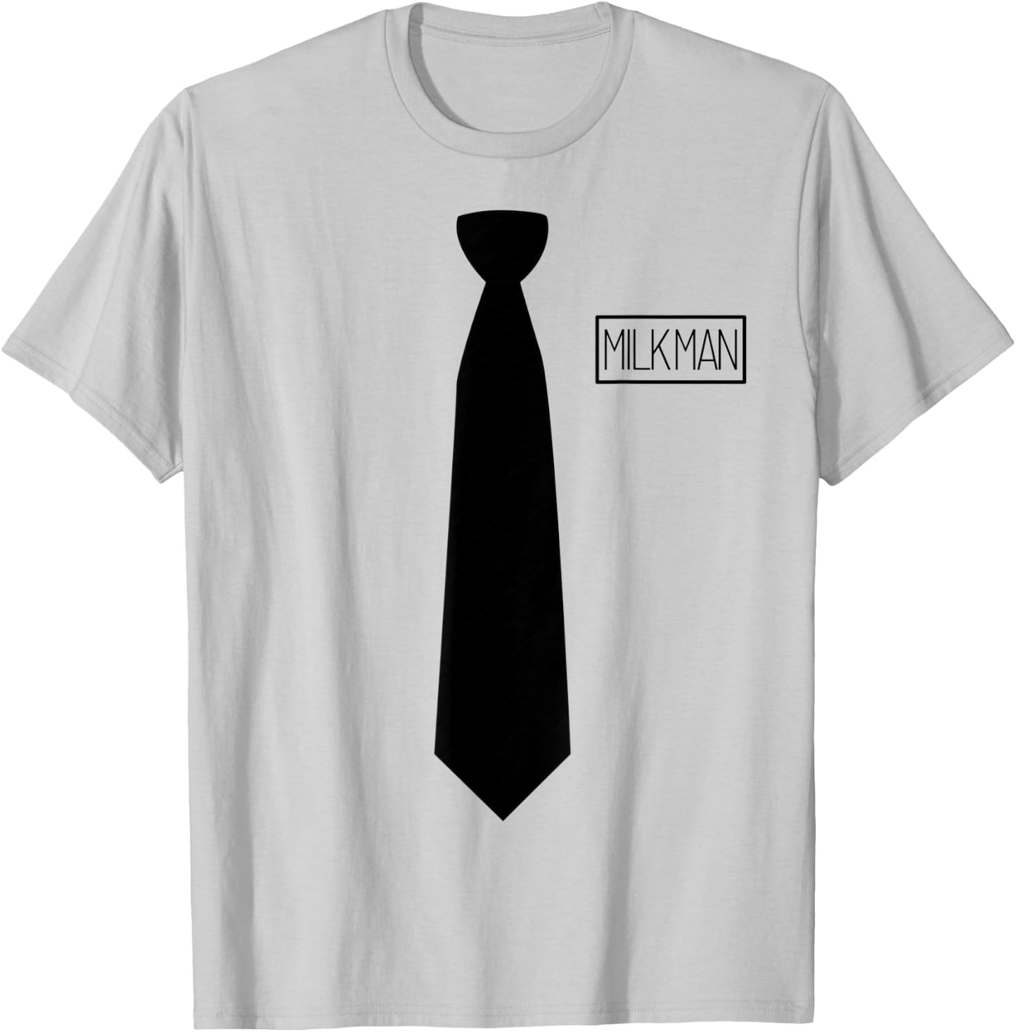 Milk Man Costume Halloween Costume Milk Man T-Shirt - T-Shirt | Ash