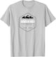 Jackson Hole Wyoming Ski Souvenir T-Shirt - T-Shirt | Ash