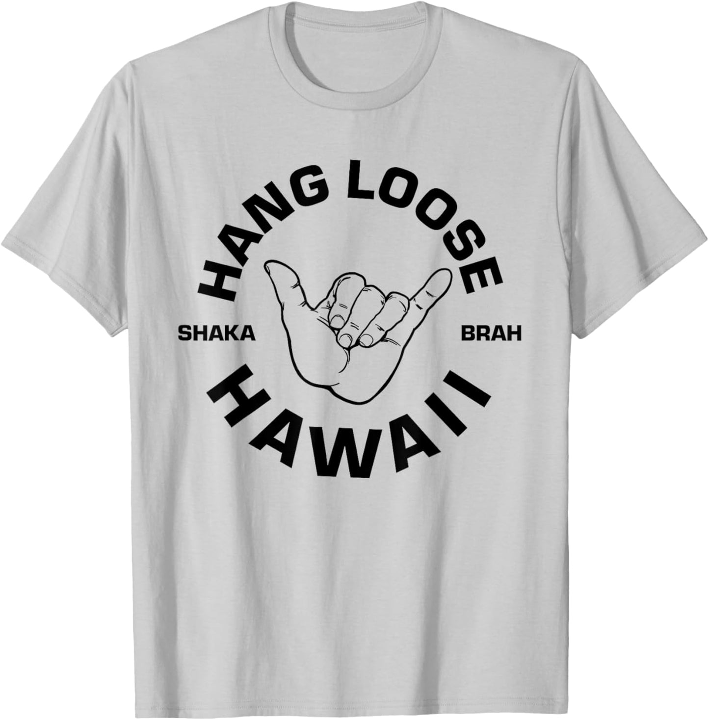 Shaka Brah Hawaiian Shaka Brah T-Shirt - T-Shirt | Ash