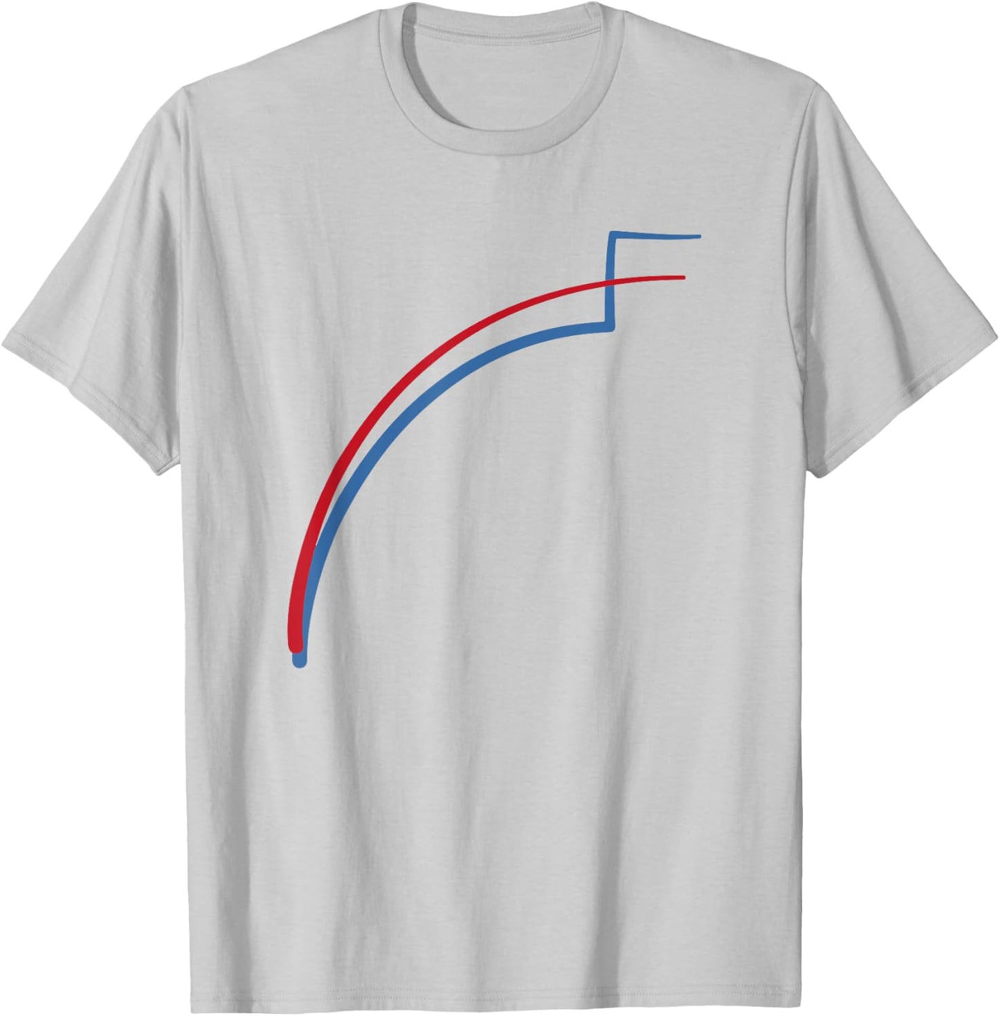Michigan Wisconsin Trump vs Biden Vote Count Spike T-Shirt - T-Shirt | Ash