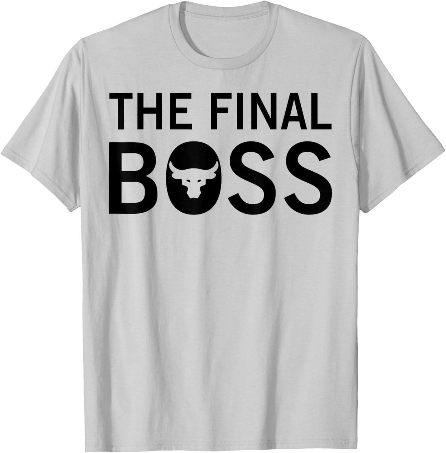 The Final Boss T-Shirt - T-Shirt | Ash
