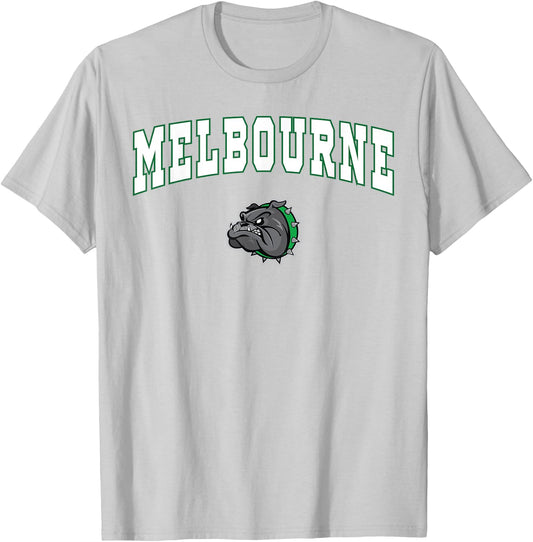 Melbourne High School Bulldogs T-Shirt - T-Shirt | Ash