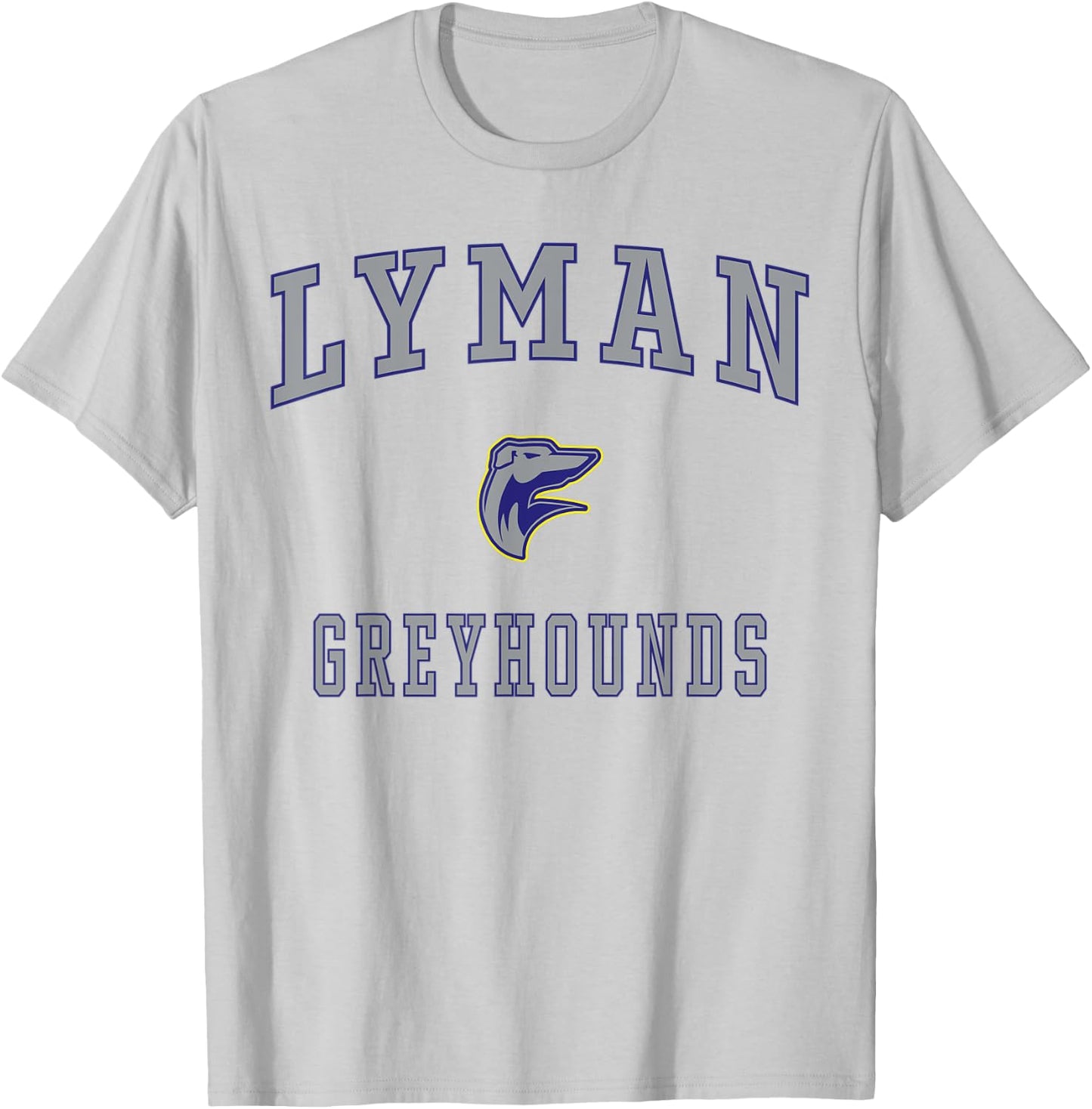 Lyman High School Greyhounds T-Shirt - T-Shirt | Ash