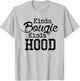 Kinda Bougie Kinda Hood Black History Month Pride T Shirt T-Shirt - T-Shirt | Ash