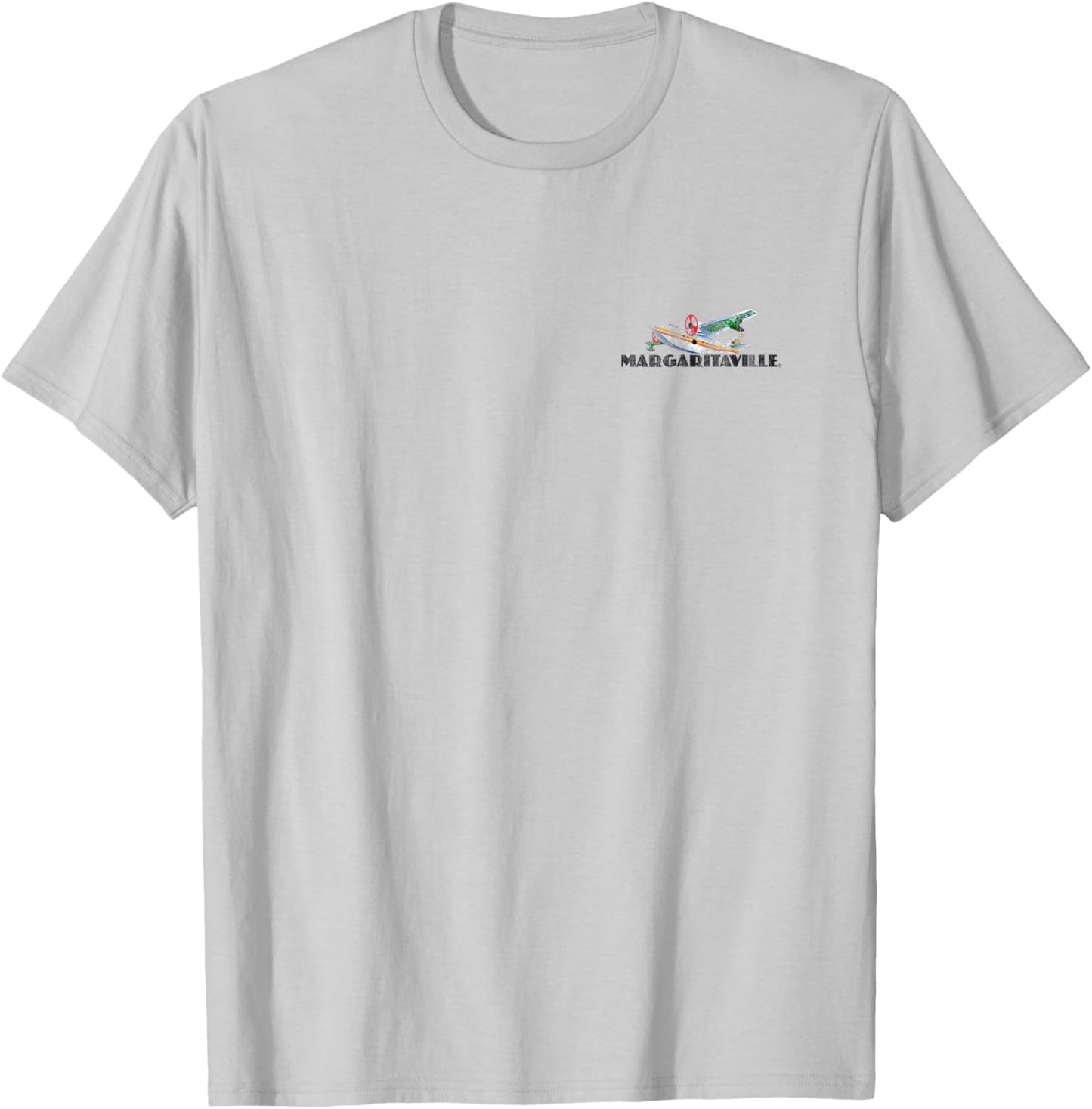 Margaritaville Retro Beach T-Shirt - T-Shirt | Ash