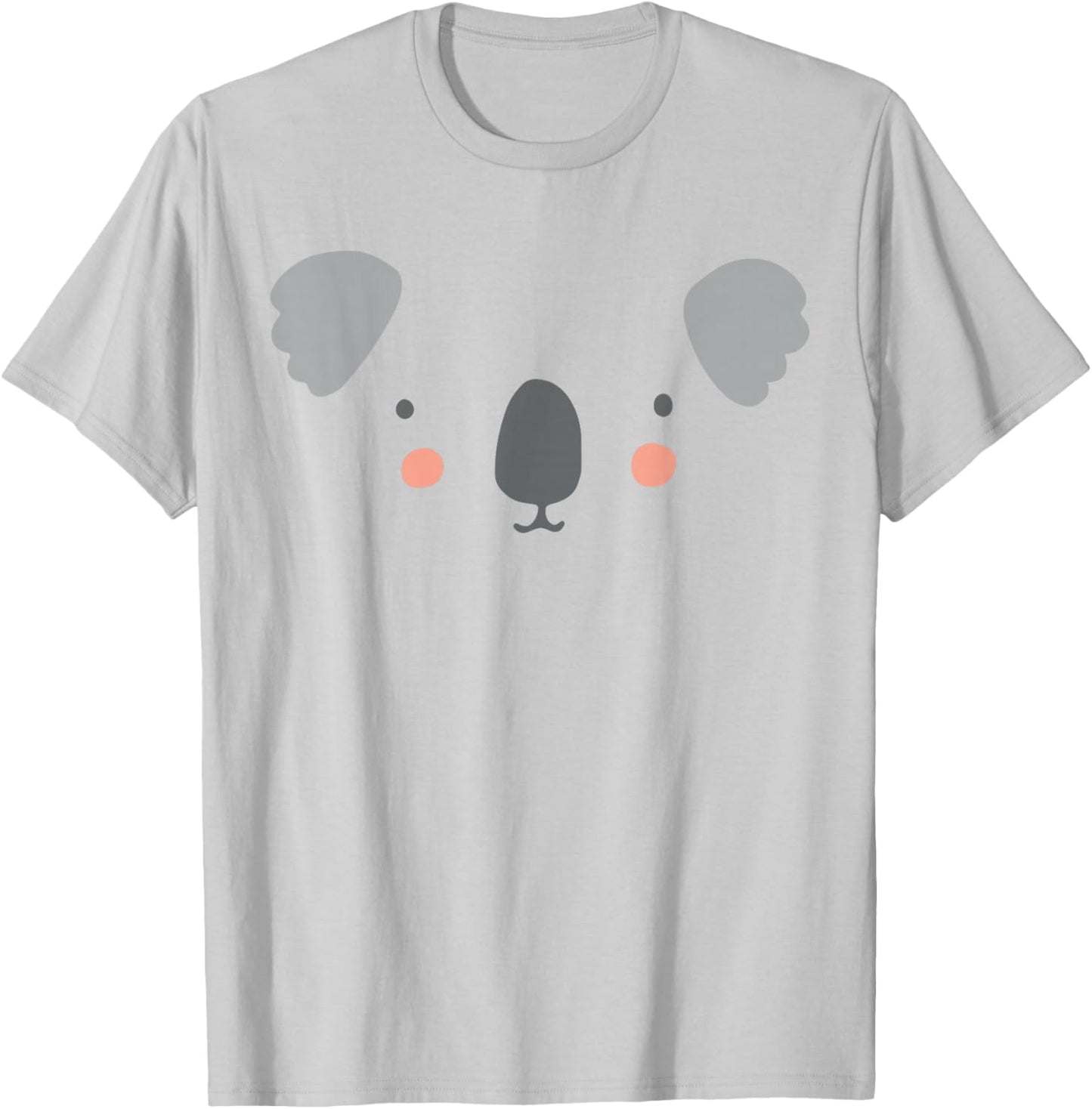 Cute Koala Face Halloween Costume T-Shirt - T-Shirt | Ash