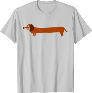 Sausage dog T-Shirt - T-Shirt | Ash