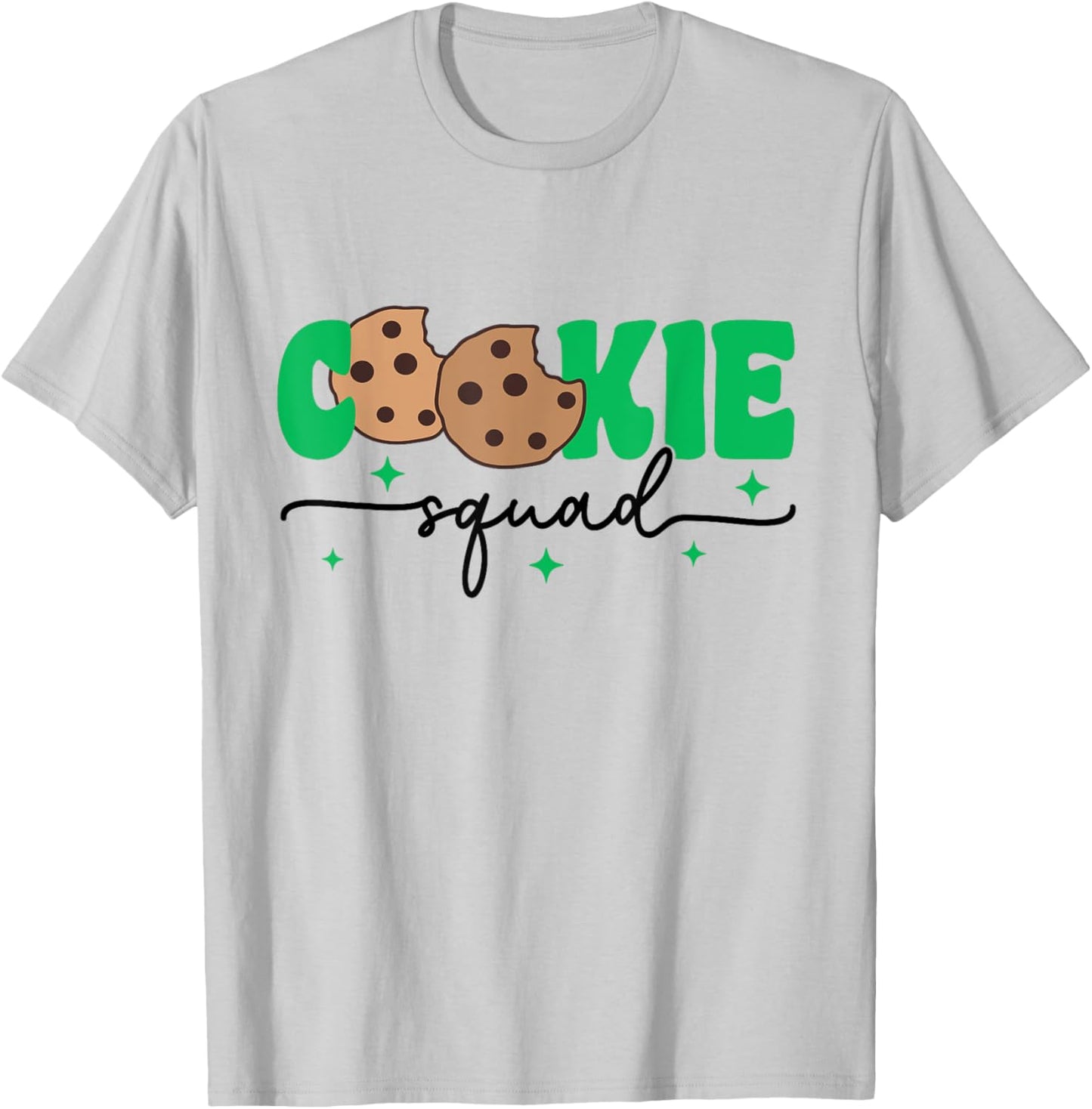 Scout Cookie Squad Selling Cookie Girl Leader Scouting lover T-Shirt - T-Shirt | Ash