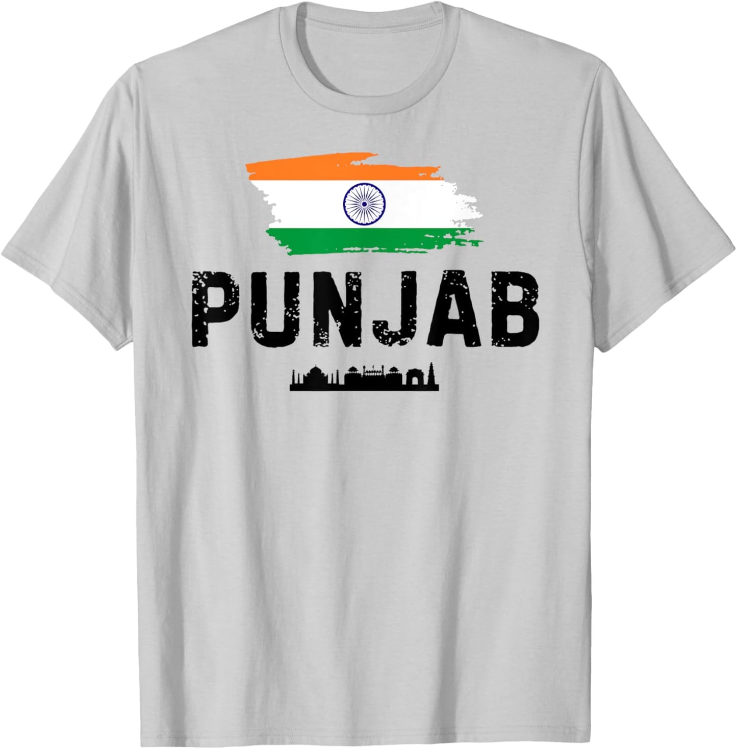 Novelty Punjab City India Traveling Vacations Women Men Dad T-Shirt - T-Shirt | Ash