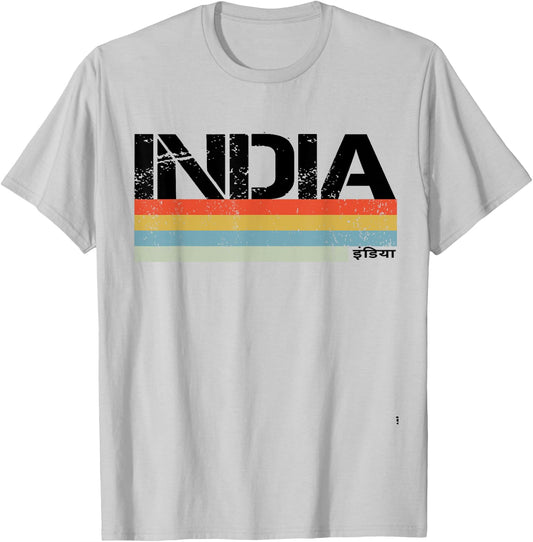 India And Indian T-Shirt - T-Shirt | Ash