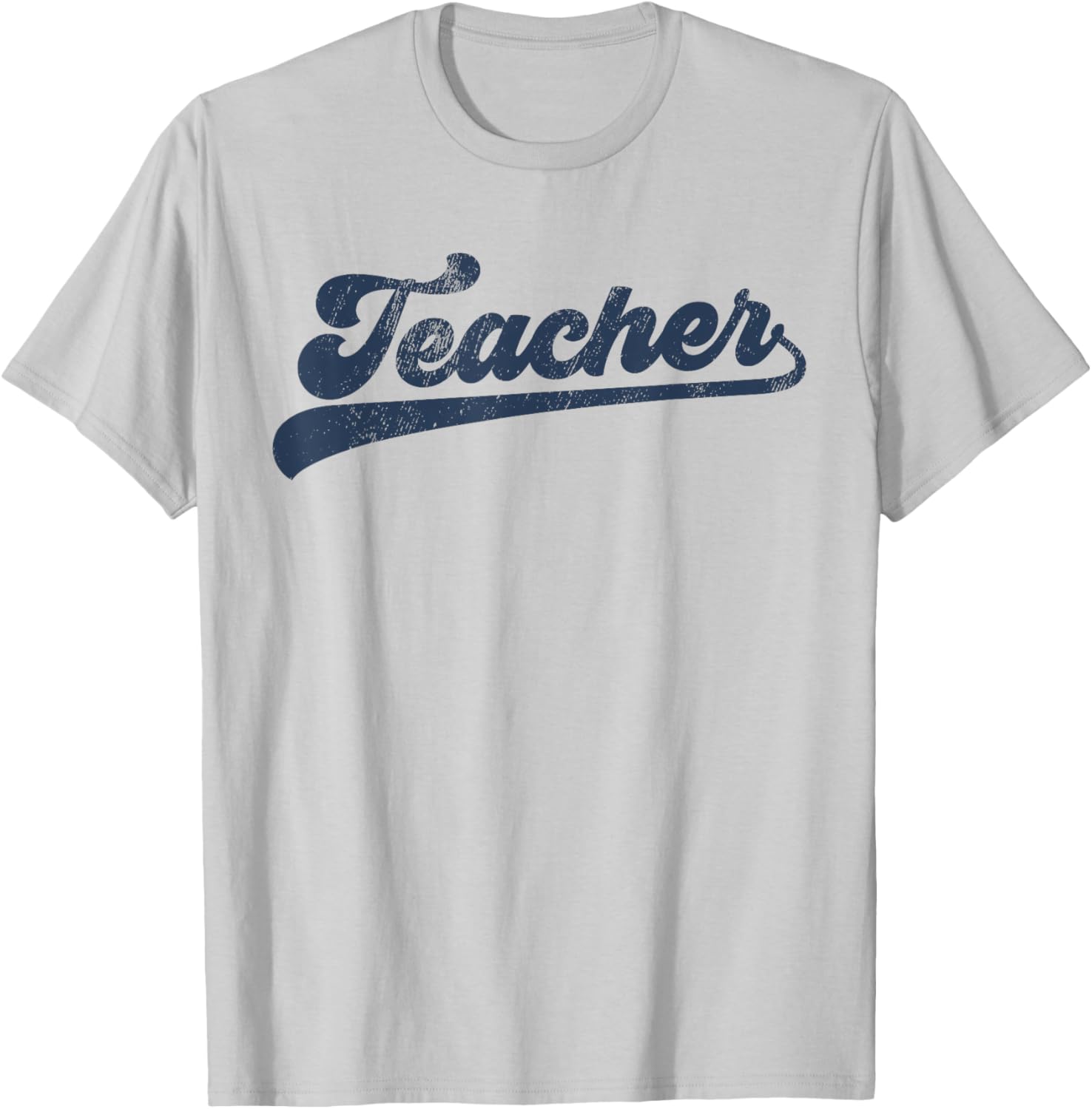 Teacher Gifts Men Women Cute Vintage Graphic Teacher T-Shirt - T-Shirt | Ash