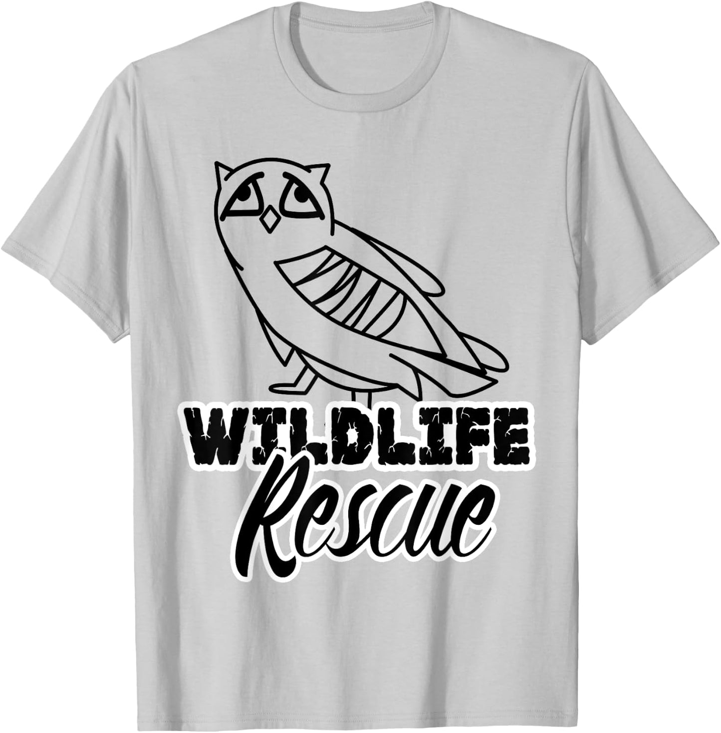 WILDLIFE ANIMAL RESCUE | Animal rights Shirt T-Shirt - T-Shirt | Ash
