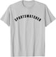 Sports Watcher, Sportswatcher, Fan, American Football T-Shirt - T-Shirt | Ash
