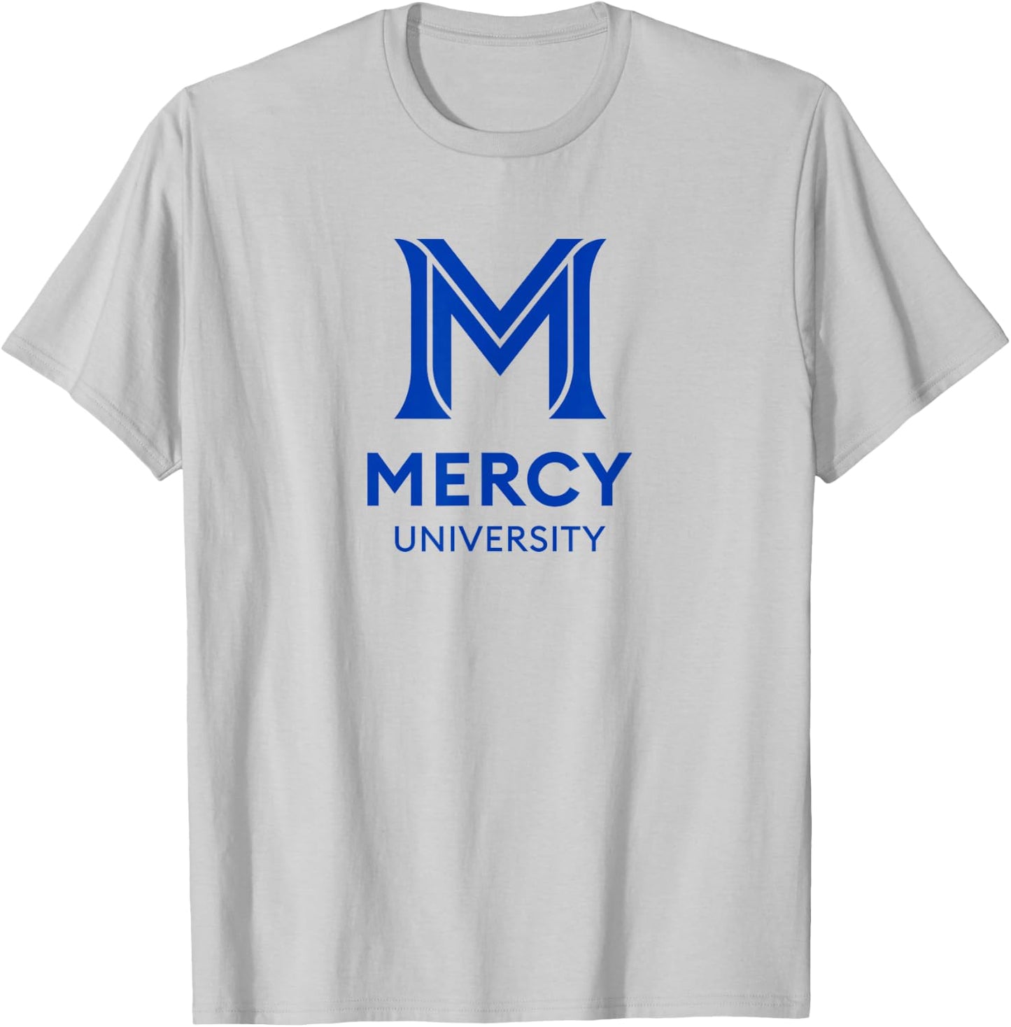 Mercy University Mavericks M Logo T-Shirt - T-Shirt | Ash