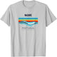 Nazare Souvenir - Portugal Reminder T-Shirt - T-Shirt | Ash