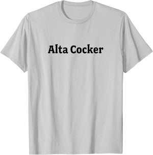 The Shmata Shop Alta Cocker - Yiddish for Old Guy T-Shirt - T-Shirt | Ash