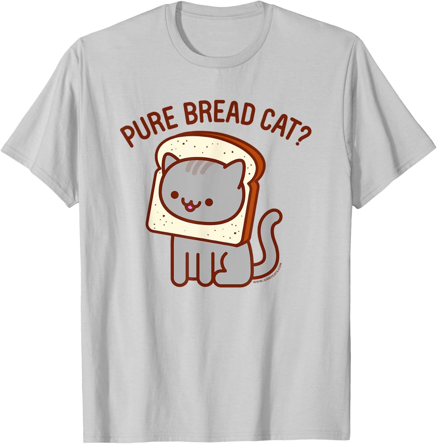 Funny Cat - PURE BREAD CAT? Women Kids T-Shirt - T-Shirt | Ash