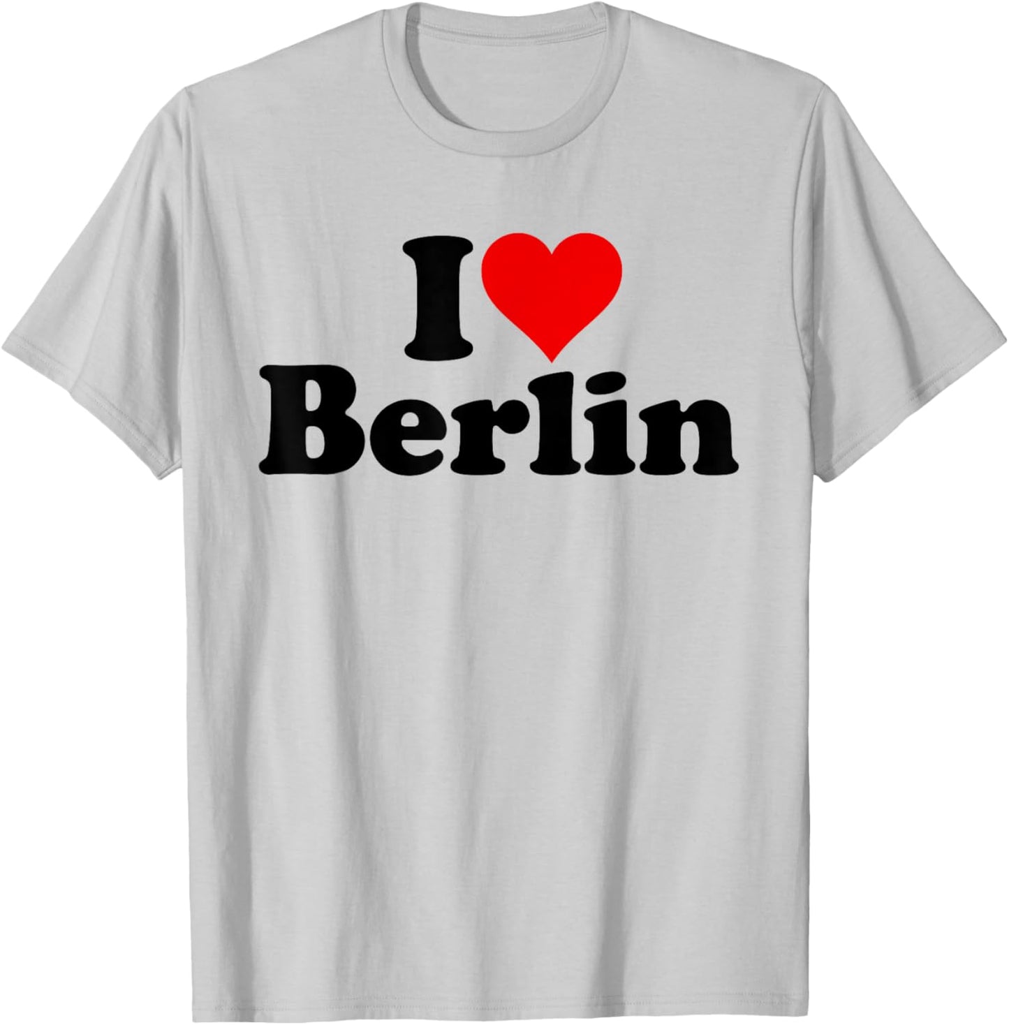 Ich Liebe Herz Berlin Deutschland T-Shirt - T-Shirt | Ash