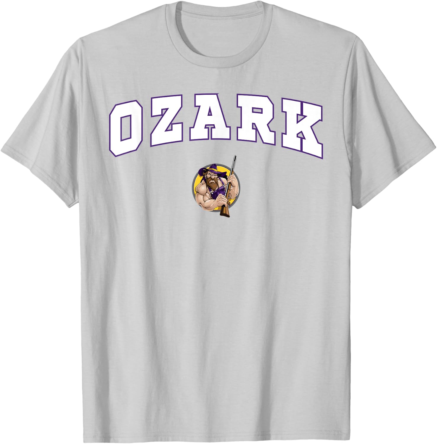 Ozark High School Hillbillies T-Shirt - T-Shirt | Ash