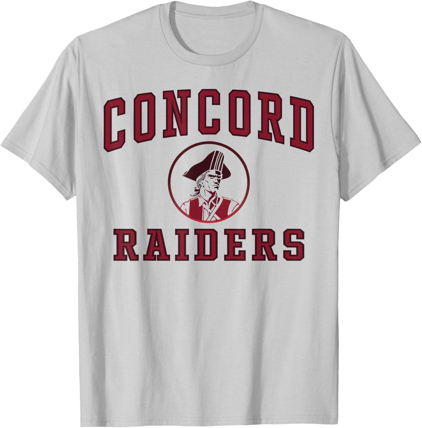 Concord High School Raiders C1 T-Shirt - T-Shirt | Ash