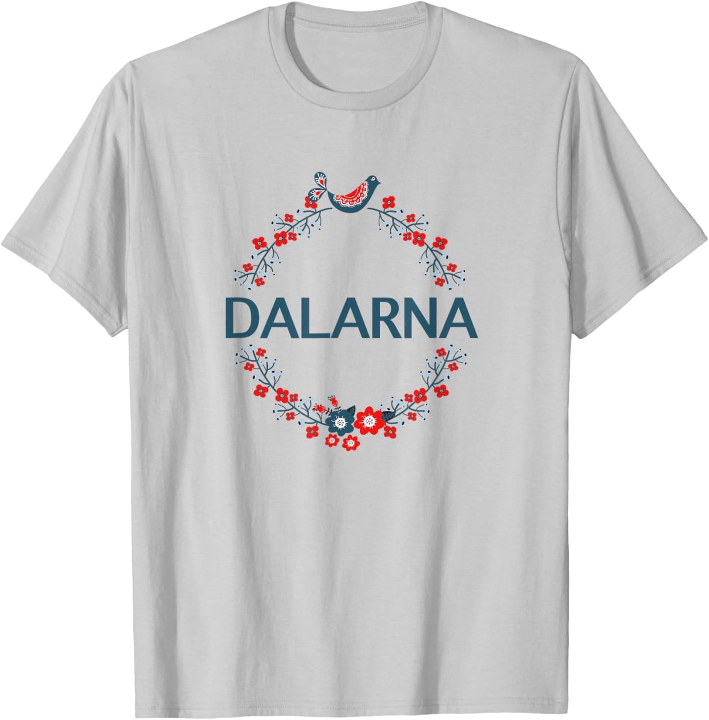 Dalarna Sweden Sverige T-Shirt - T-Shirt | Ash