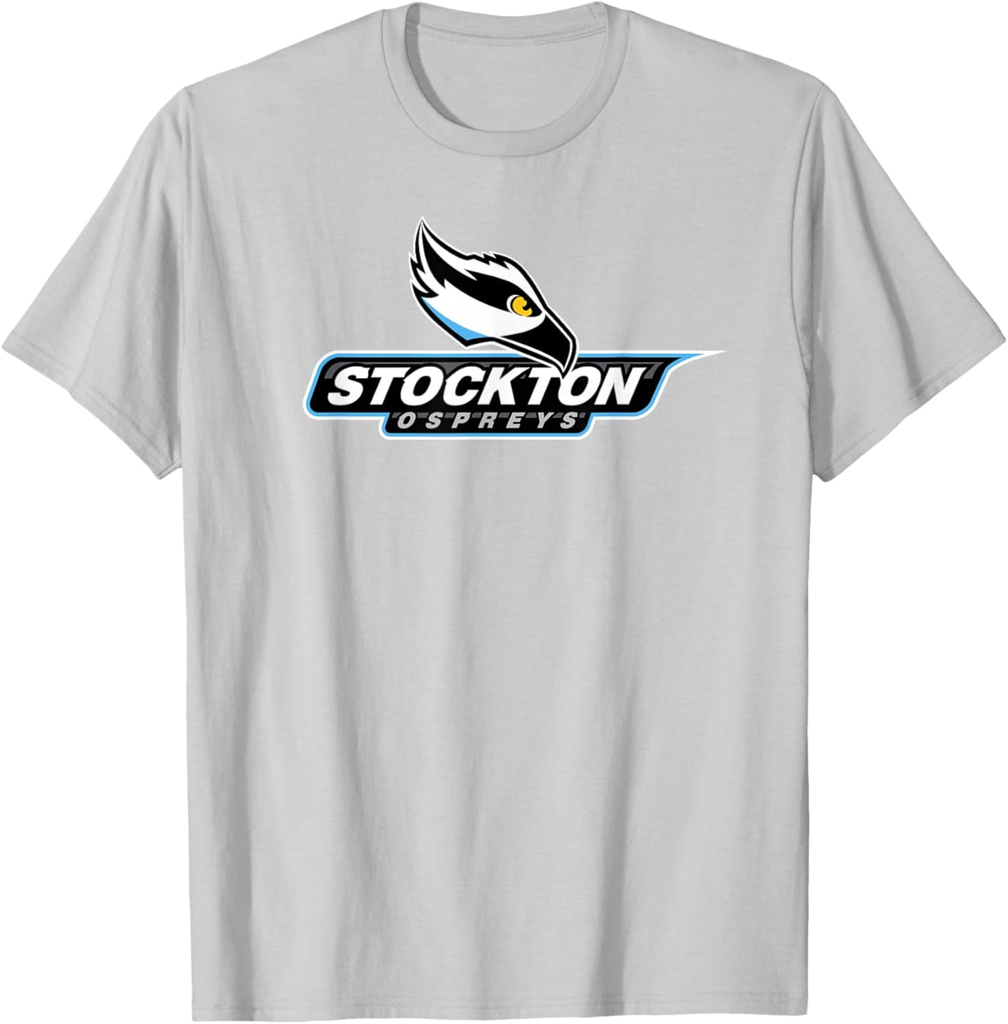 Stockton University Ospreys Logo T-Shirt - T-Shirt | Ash