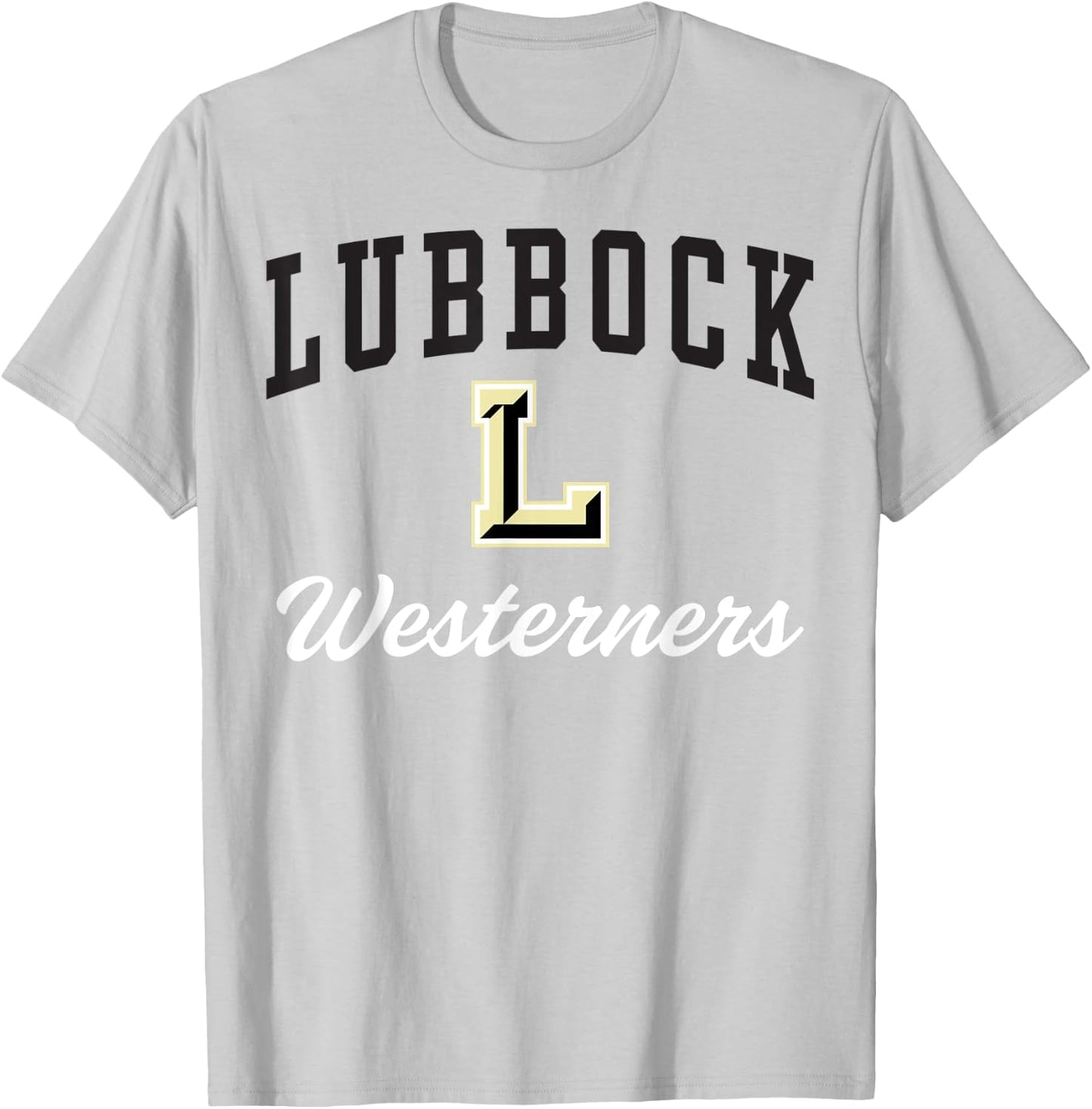 Lubbock High School Westerners C3 T-Shirt - T-Shirt | Ash